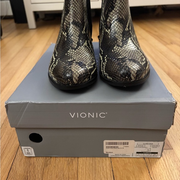 Vionic Snake Pattern Boots - Picture 2 of 5